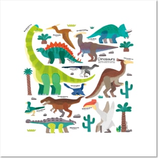 Dinosaurs Posters and Art